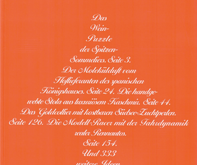 Traditionell erscheint der Pro-Idee-Weihnachtskatalog von Junghans mit einem typografi sch gestalteten Weihnachtsbaum als Titelbild. (Bild: Junghans)