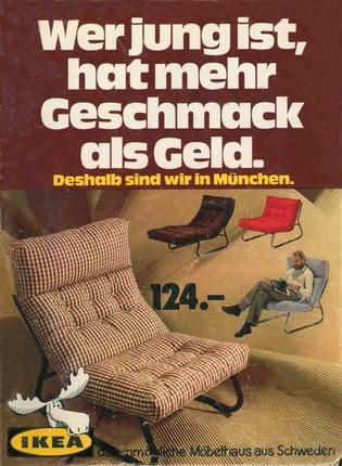 Der erst deutsche Ikea-Katalog erscheint 1974 (Bild: Ikea)