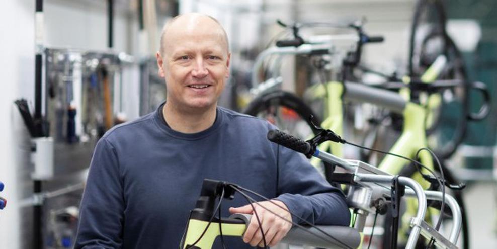 Thorsten Heckrath-Rose will sein Unternehmen weiter vom Versender zum Bike-Hersteller transformieren (Bild: NH-Pressebild)